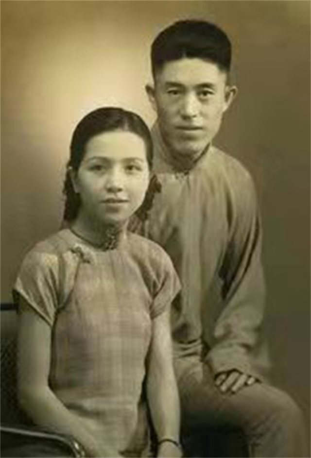郑洞国夫妇(郑洞国年轻照片)